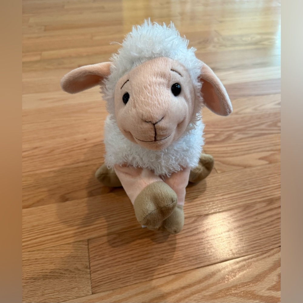 Kohls cares Eric Carle The Lamb and the Butterfly sheep plush 12”